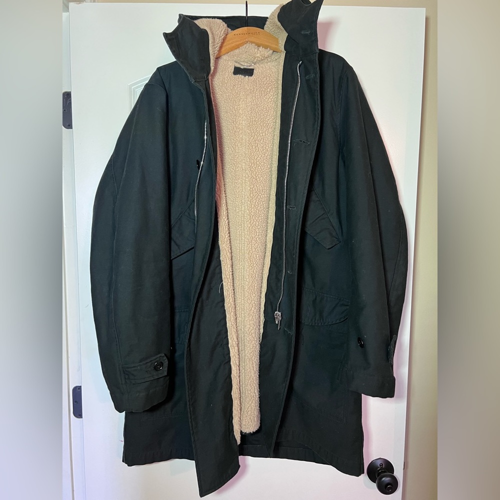 Men's Saint Laurent Paris Ss17 M51 Shearling Parka